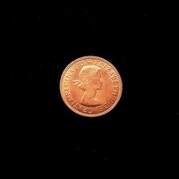 British half penny - from 1967