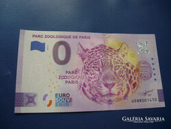 FRANCIAORSZÁG 0 EURO 2020 LEOPÁRD! RITKA EMLÉK PAPÍRPÉNZ! UNC