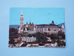 Képeslap (37) - Budapest - Mátyás-templom és a Hilton Szálló 1980-as évek - (Foto: Pál Endre)