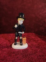 Metzler & Ortloff porcelán kéményseprő figura