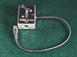 Eredeti Sega MK-3092 Fémházas RF TV Antenna Switch (1985-90').
