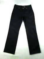 EREDETI ARMANI JEANS (W32) NŐI FEKETE ENYHÉN SZTRECCSES FEKETE HOSSZÚNADRÁG