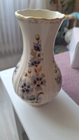 Zsolnay búzavirágos porcelán váza