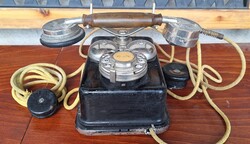 Antik Standard  Ericsson tárcsás telefon Magyar Posta tulajdona