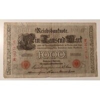 Classic ticket of Germany 1000 mark 1910 (BC)