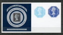 Nagy-Britannia 1974 "National Stamp Day" emlékblokk - postatiszta