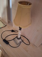 Vintage alabástrom hatású hangulatlámpa – elegáns retro asztali lámpa