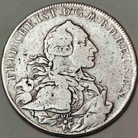 Brandenburgi ezüst Tallér 1766 B