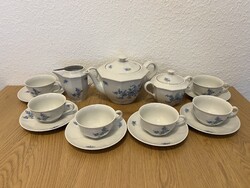 Porcelán kávés szett (9db)