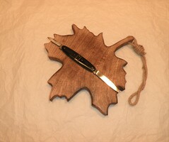 Régi, réz berakásos, német bicska. SOLINGEN. Gyűjteményből. Kés, bicska, tőr, borotva.
