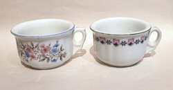 #3 Erdélyi, népi kézzel festett/matricázott porcelán komabögrék - CCA.1940