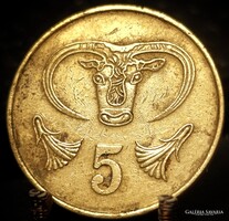 Ciprus 5 cent, 1983 A05C1