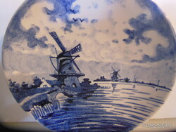 Plate - porcelain - hand painted - wall - 12 cm - flawless