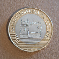 Portugália 200 Escudo, 1994 - Lisszabon - Európa kulturális fővárosa - Emlékérme
