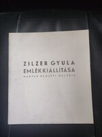 Zilzer Gyula -Emlékkiállítása-MNG.