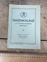 -AX442- Gazdakalauz 1943 terménybeszolgáltatás Balassagyarmat hadigazdálkodás papírrégiség