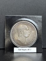5 Korona 1909 Ferencz József ( Ezüst )