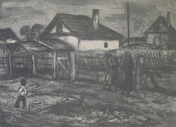 (K) Iván Szilárd (1912-1988) : Faluszéle