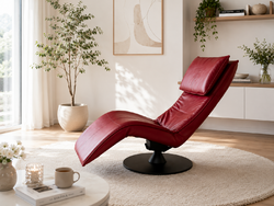 Design bőrfotel SÚLYTALANSÁG relax fotel HJELLEGJERDE FJORDS CONTURA