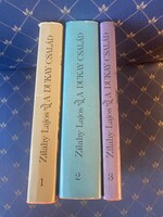 Zilahy Lajos:A Dukay család I.II.III. kötet.A Dukay család trilógia a magyar arisztokrácia korrajza.