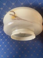 Régi,üveg lámpa búra konyhai csillárhoz. Szép állapotban. 14 cm belső átmérő,.25 cm a búra átmérője