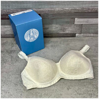 Anita care krémszínű push-up csipkés protézistartó melltartó 80 B