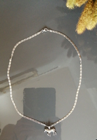 Új női 925 sterling ezüst nyaklánc