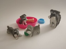 Schleich törpe schnauzer család