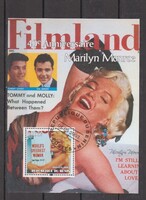 Emlékív,  blokkbélyeg 2003 Benin - Marilyn Monroe