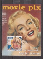 Emlékív,  blokkbélyeg 2003 Benin - Marilyn Monroe
