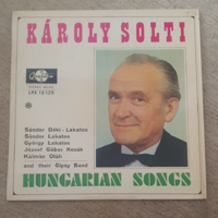 Solti Károly - magyar zenék bakelit lemez.
