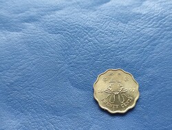 HONG - KONG 20 CENT 1997 PAPÍR SÁRKÁNY! VIRÁG! UNC!