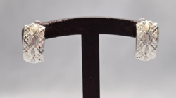 14 K fehérarany fülbevaló 1,34 g