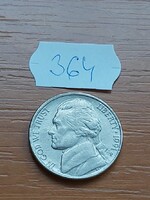 USA 5 CENT 1991 / P, Thomas Jefferson, Réz-nikkel 364.