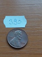 USA 1 CENT 1980  Abraham Lincoln,  Réz-cink  390.