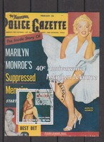 Emlékív,  blokkbélyeg 2003 Benin - Marilyn Monroe