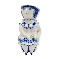 Török János: Lujza c. Zsolnay krumpli figura - 53604