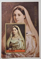 Ajman - Festmény - Raffaello blokk  (AJ-111)