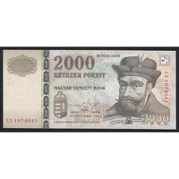 Magyarország,2000 forint 1998 CE UNC