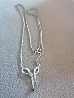 Sapphire Gemstone Silver Necklace