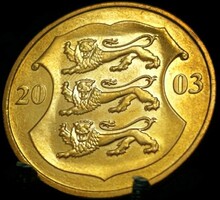 Észtország 50 sent, 2007 E13C1