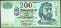 200 forint 2005 UNC