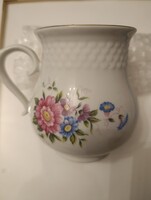 Eladó Hollóházi porcelán , nagy méretű hasas bögre