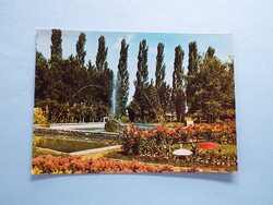 Képeslap (38) - Balatonaliga - Park 1960-as évek - (Foto: Bakonyi Béla)