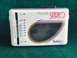 AudioTon SZR50 Sztereó Sétamagnó Rádióval Gyűjtőknek (1980-90'.)