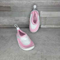 Blue Fin Pink-White Girls' Aquatic Shoes, 21
