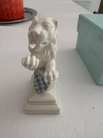 Nymphenburg Porcelain Lion Figurine