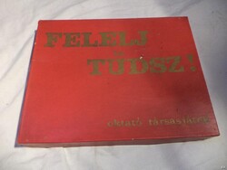Felelj ha tudsz retro társasjáték (6837)