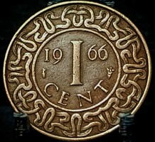 Suriname 1 cent, 1966 E13D1