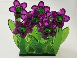 Dizájner szalvétatartó, Herevin márka, 12 cm magas